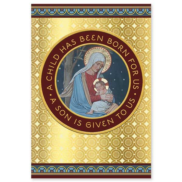16Ct A Child Has Been Born Box