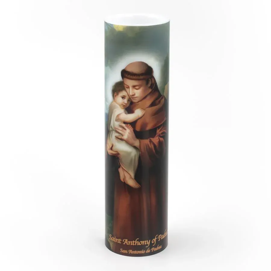 Led St Anthony Candle