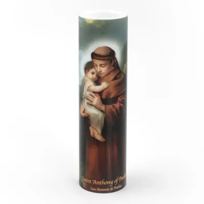 Led St Anthony Candle