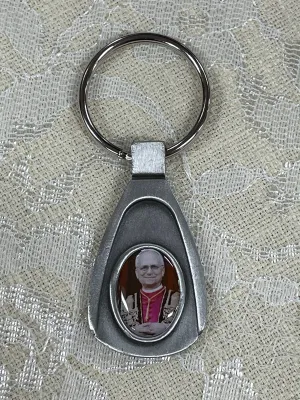 Pope Leo XIV Photo Keychain