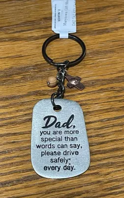 Dad Tag Key Chain