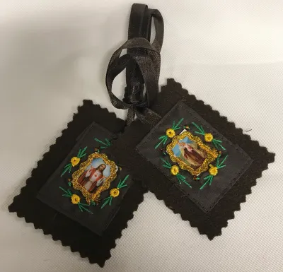 Sacred &amp; Immac Heart Scapular