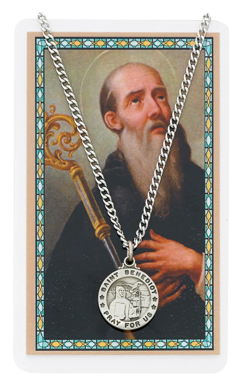 St Benedict Prayer Card Set
