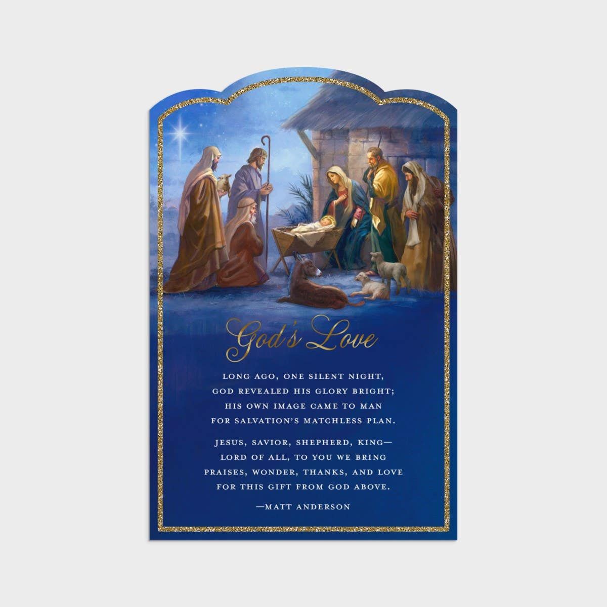 18Ct God's Love Nativity Boxed