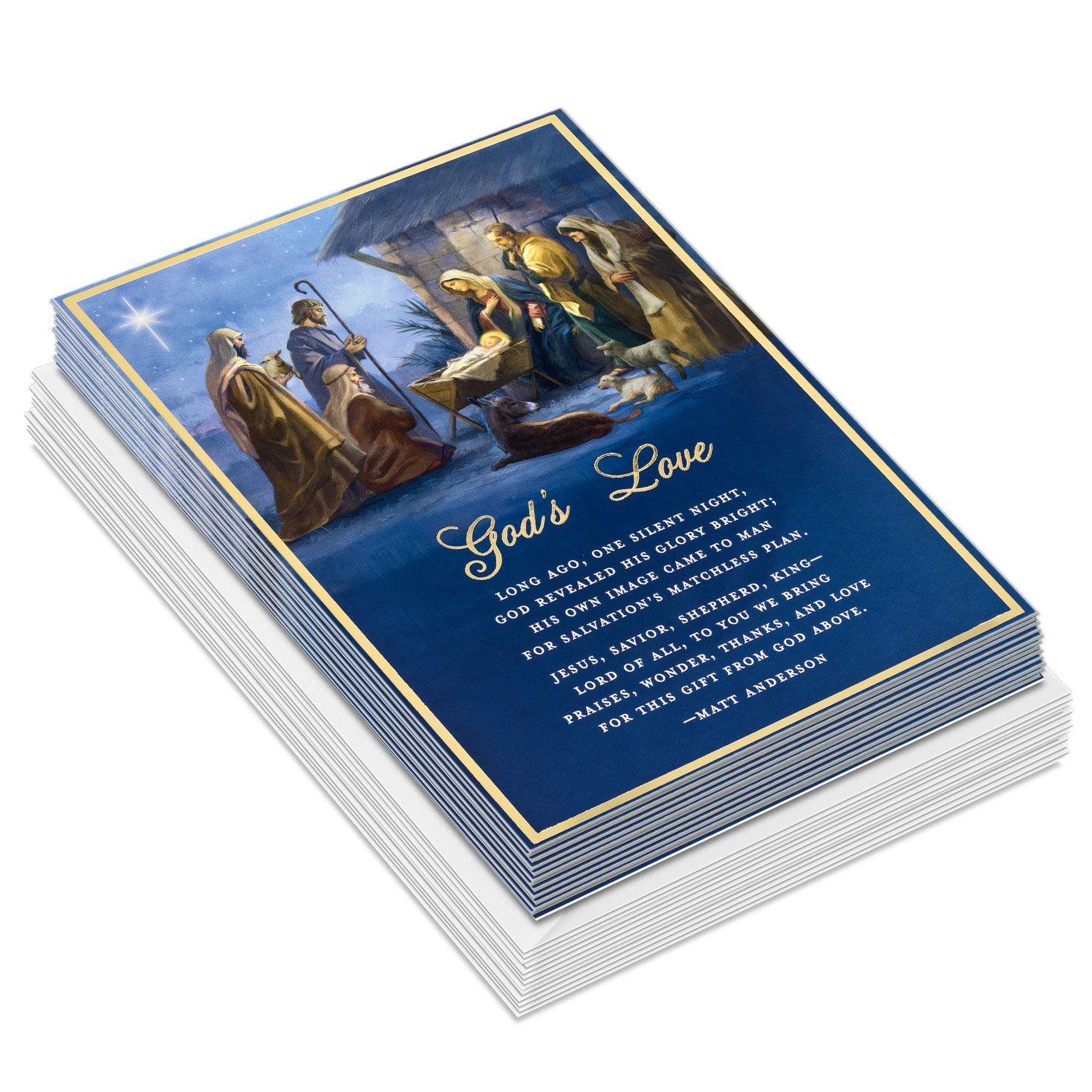 16Ct God's Love Nativity Boxed