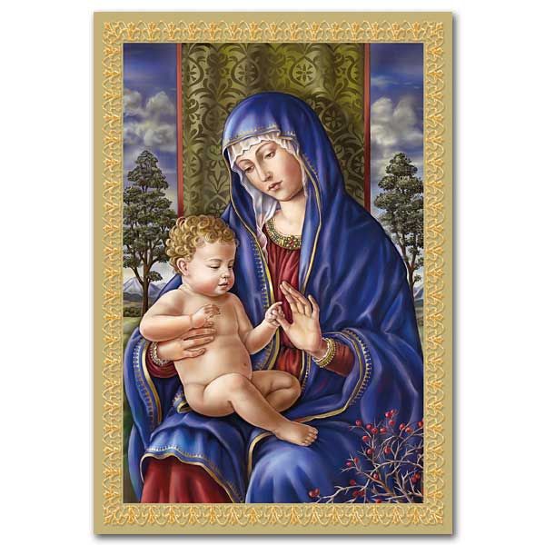 16Ct Madonna &amp; Child of Trees