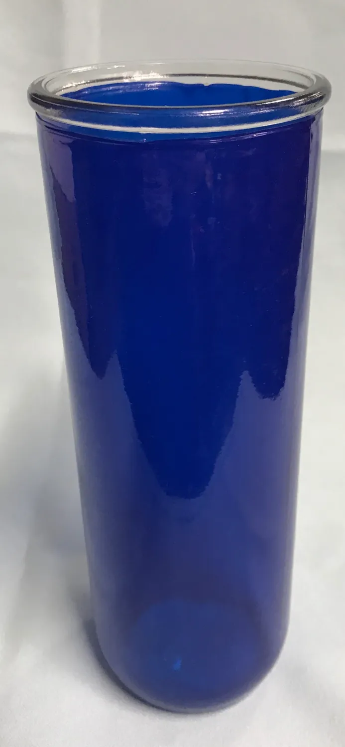 7-Day Glass Blue Globe