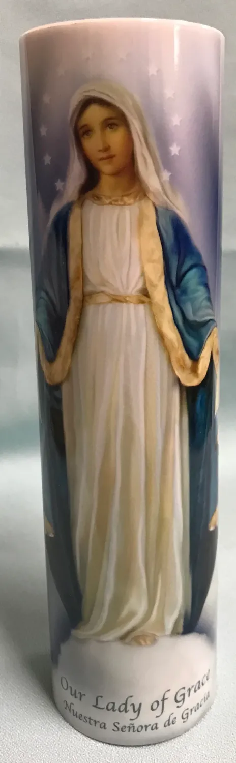 Led Lady of Grace Candle