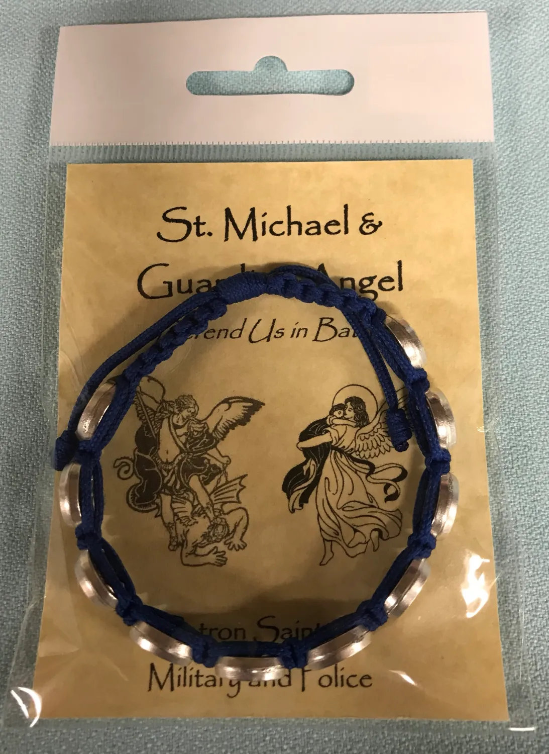 St Michael Bracelet Dark Blue