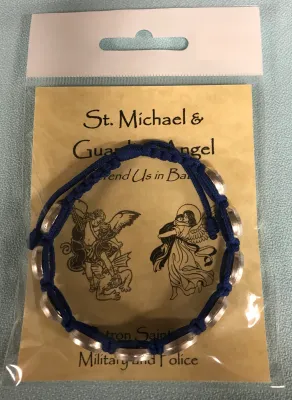St Michael Bracelet Dark Blue