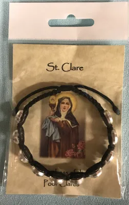 St Clare Bracelet Black