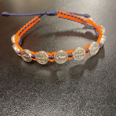 St Benedict Brace Orange/Navy