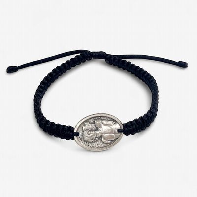 St Sebastian Corded Bracelet