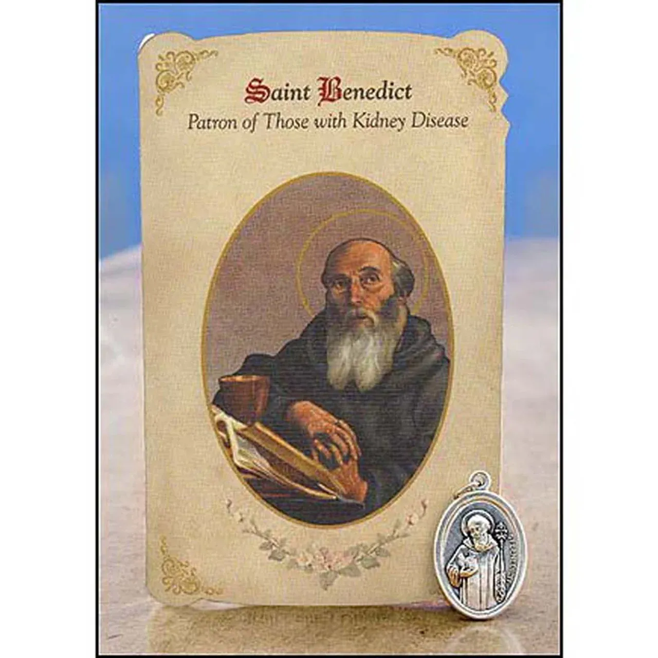 Benedict Healing Medal &amp; Card