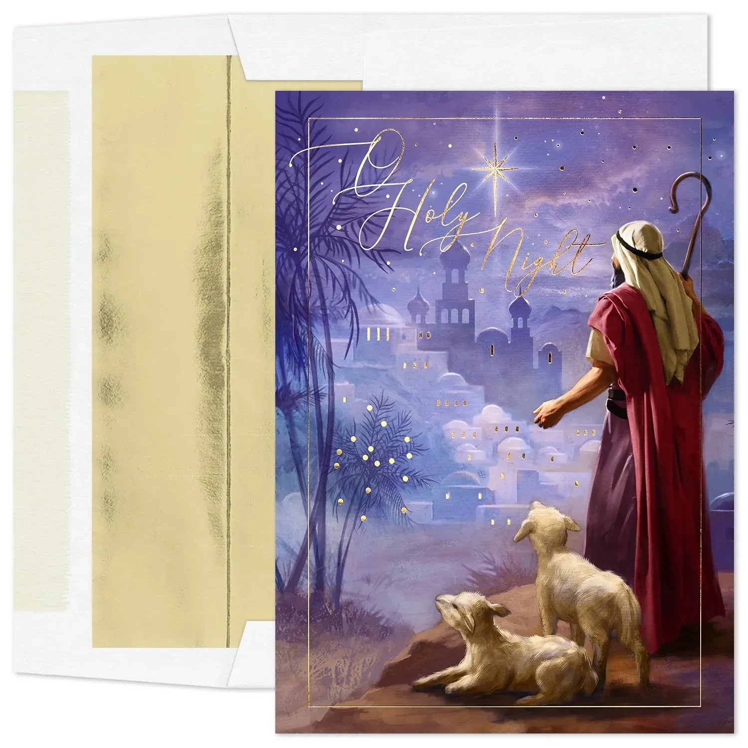 16Ct O Holy Night Shepherd Box