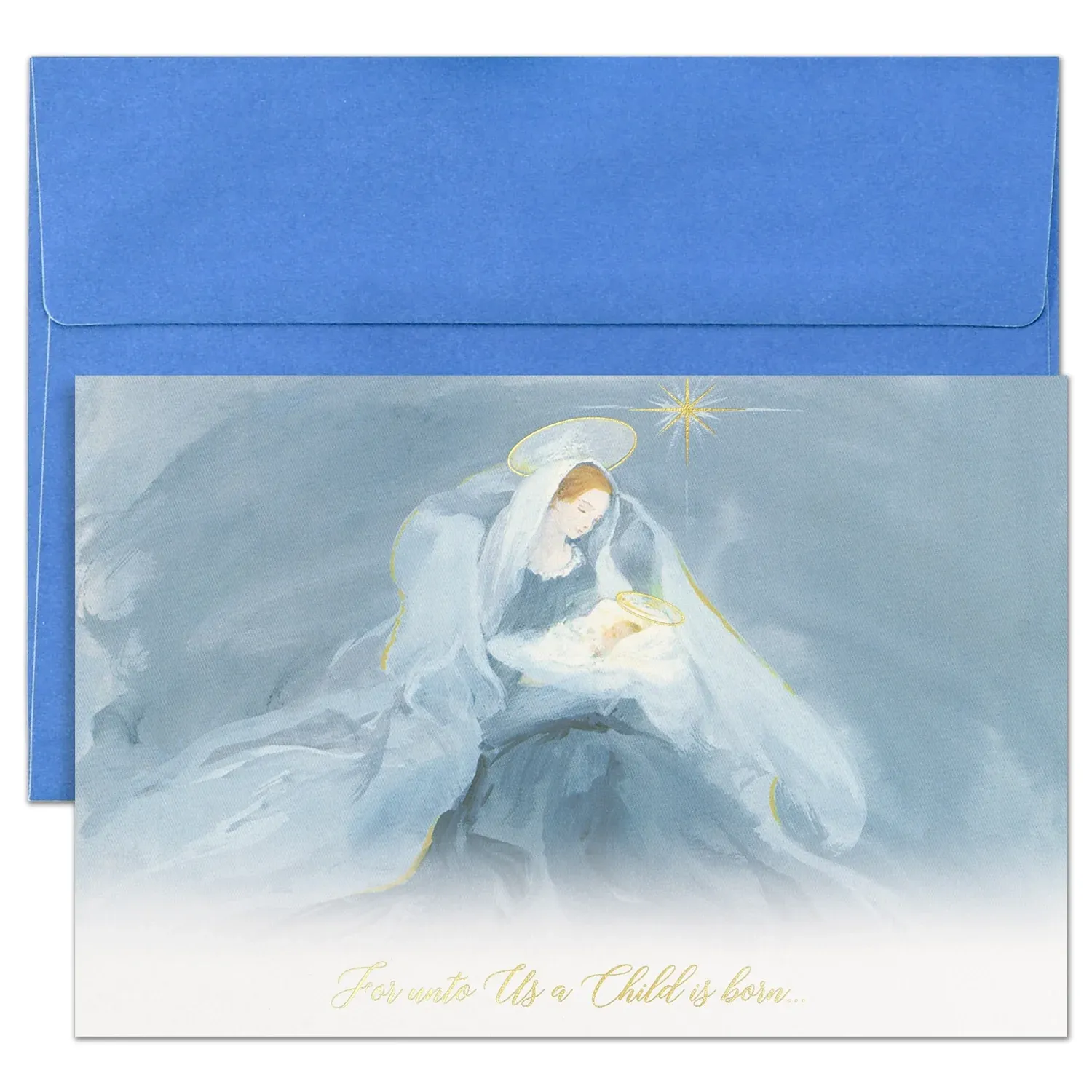 16Ct A Child Is Born Boxed Crd