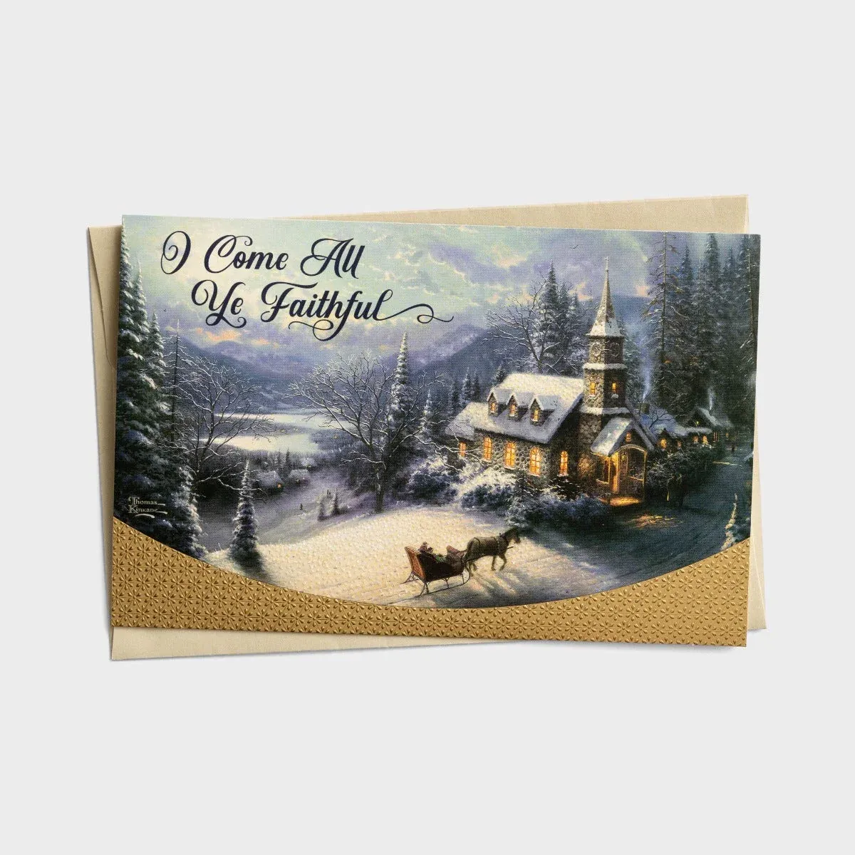 18Ct Thomas Kinkade O Come All
