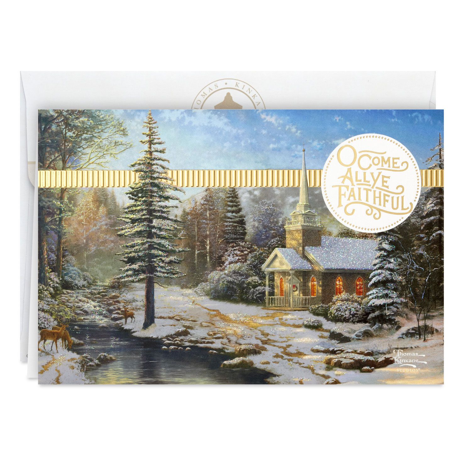 16Ct Thomas Kinkade O Come All