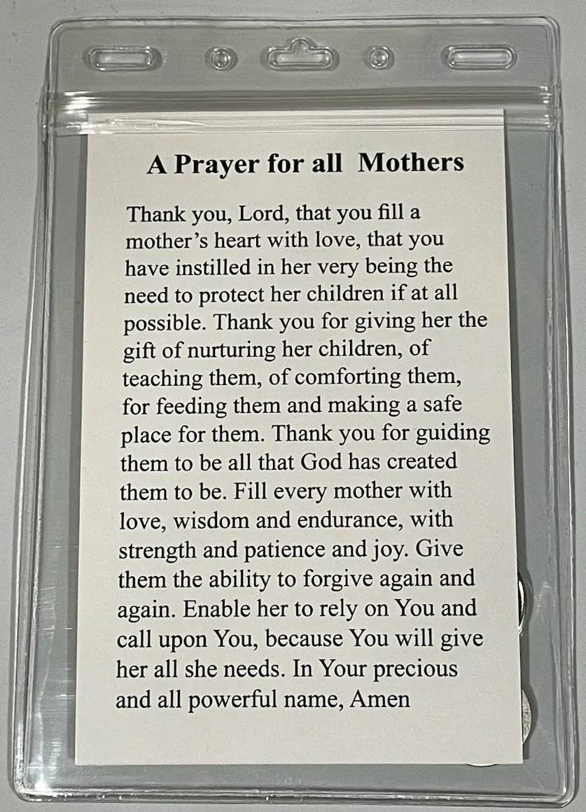 Prayer 4 Mothers Day Keychain