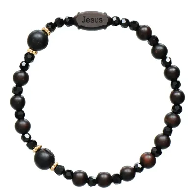 6mm Dark Jujube Wood Ros Brclt