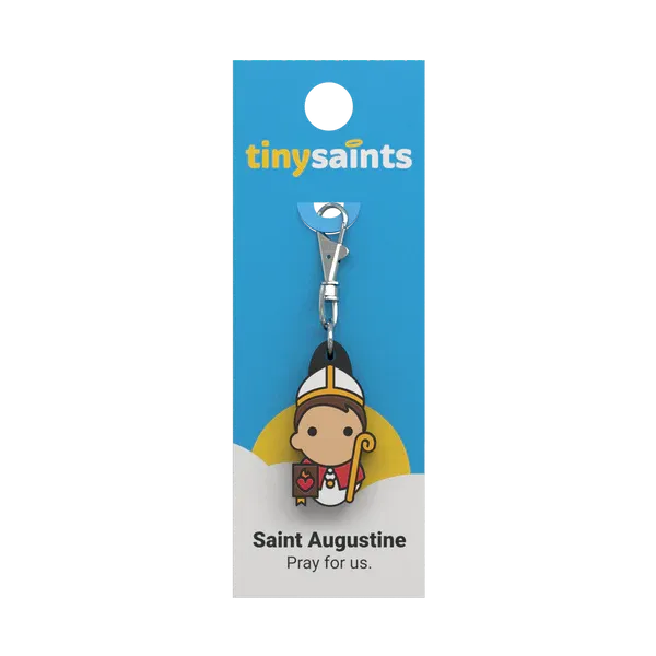 St Augustine Tiny Saints Charm