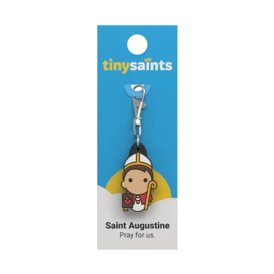 St Augustine Tiny Saints Charm