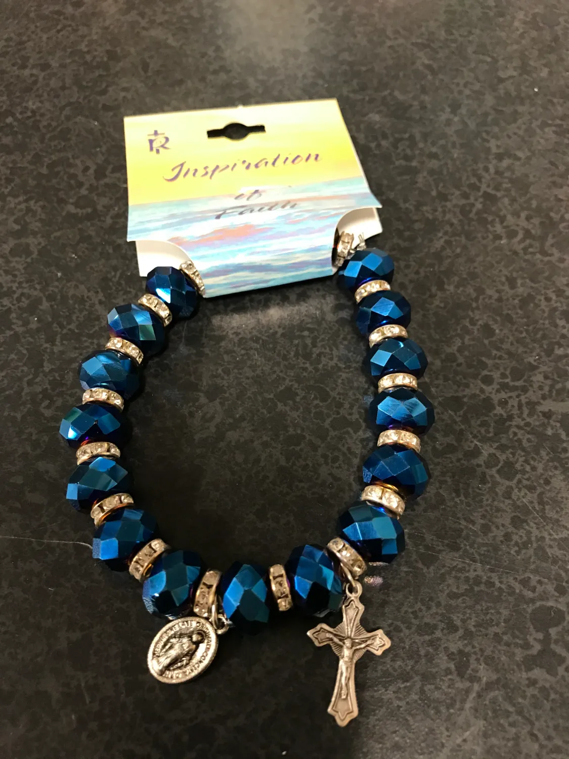 Mountain Sapphire Stretch Brac