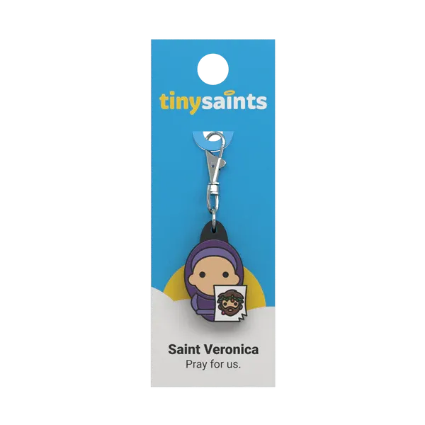St Veronica Tiny Saints Charm