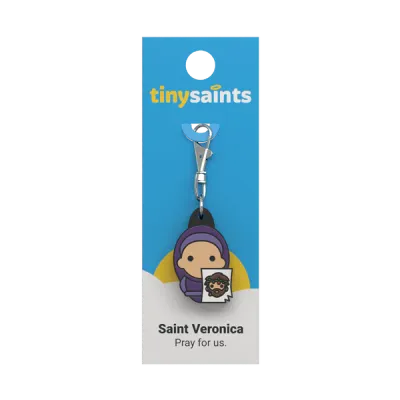 St Veronica Tiny Saints Charm