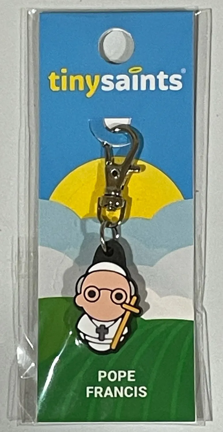 Pope Francis Tiny Saints Charm
