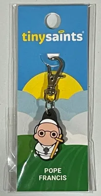 Pope Francis Tiny Saints Charm