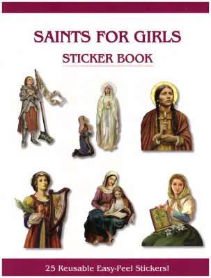 Saints for Girls Sticker Book