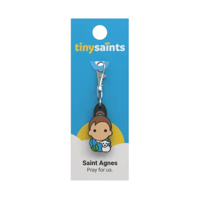 St Agnes Tiny Saints Charm