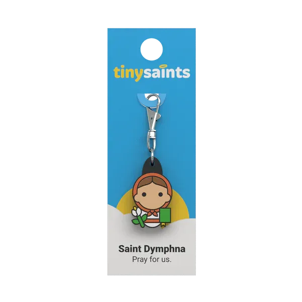 St Dymphna Tiny Saints Charm