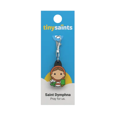 St Dymphna Tiny Saints Charm