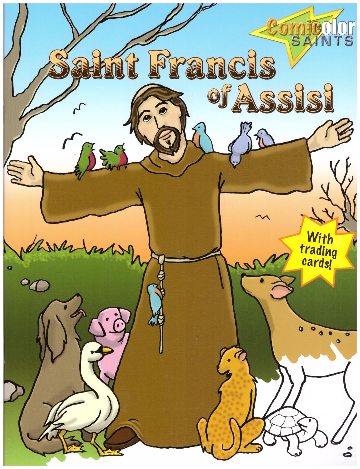 St Francis of Assisi Comicolor