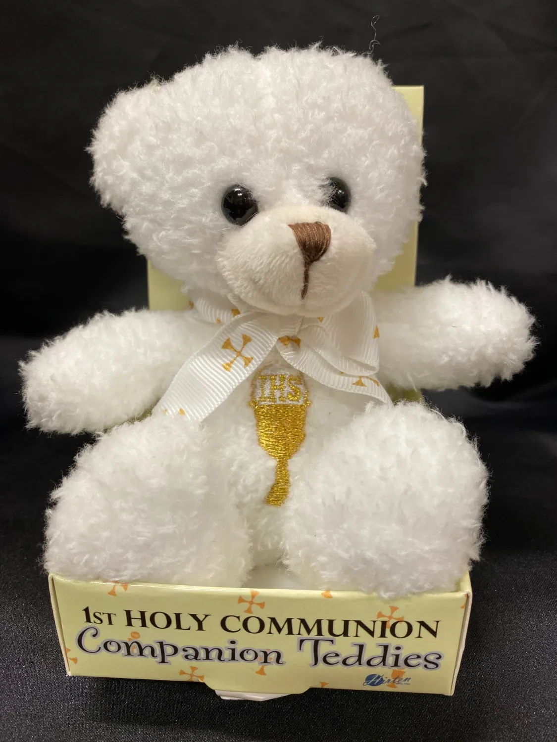 Communion Teddy Bear White