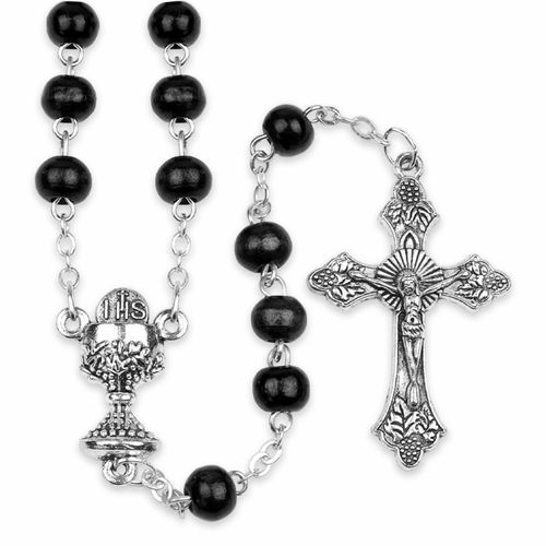 Blk 1st Communion Rosary