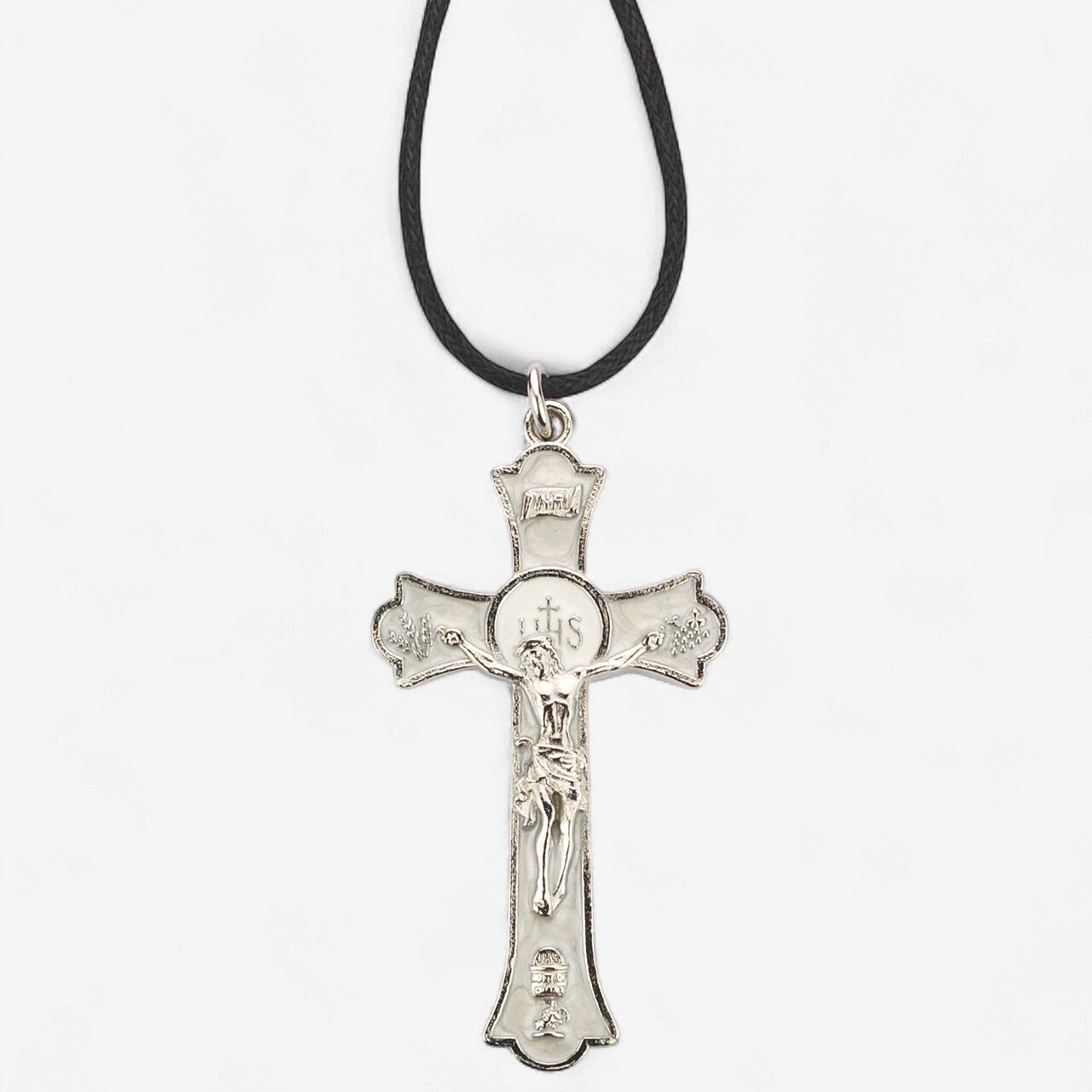 2" Rhodium Wht Holy Mass Cfx