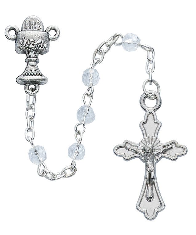 Crystal Communion Rosary 1