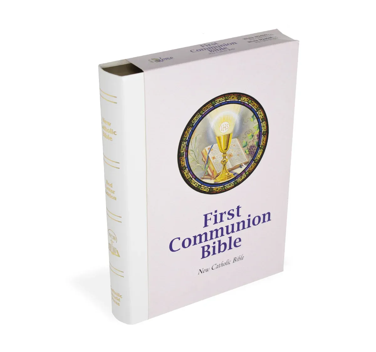 Communion Bible White Indexed