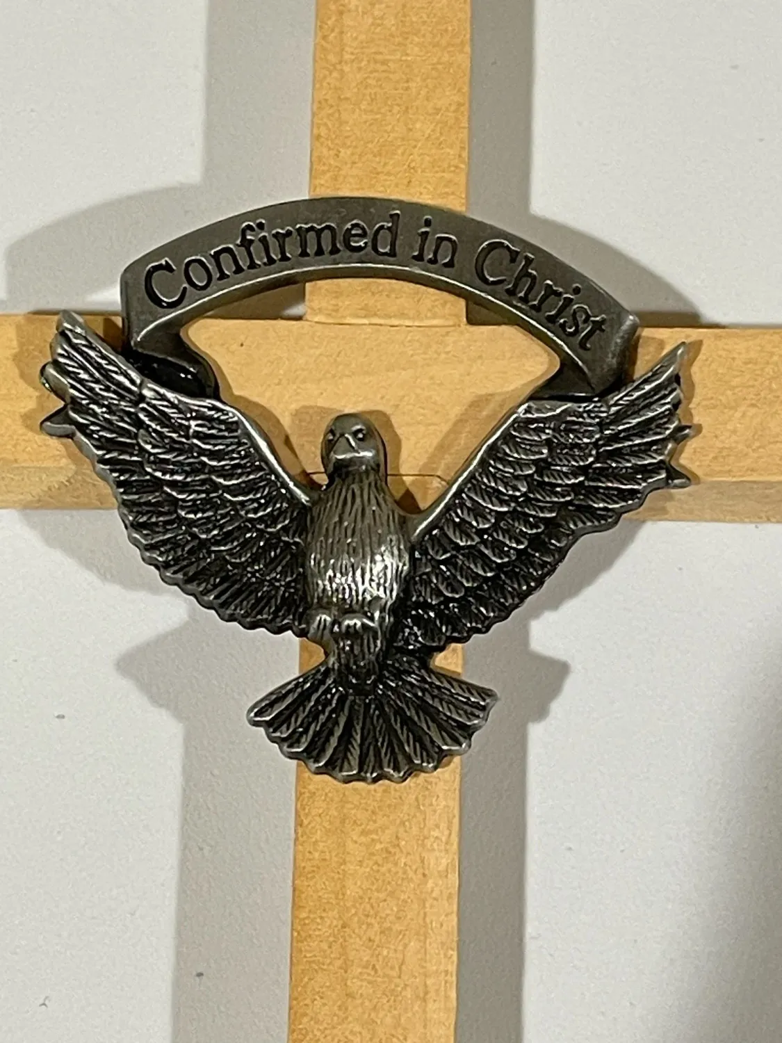 6" Wood Cross Confirmation