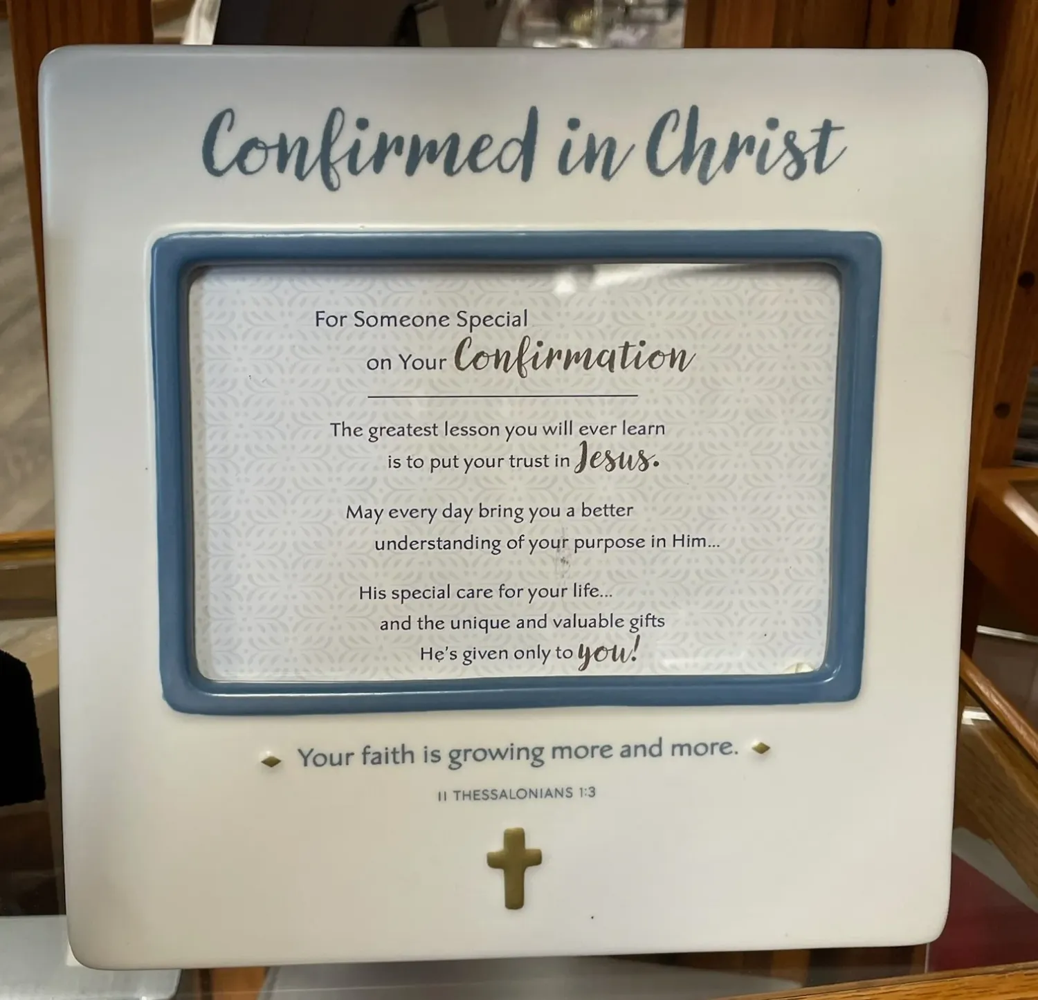 Confirmed In Christ Frame