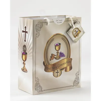 Sm Communion Bag W/Tissue