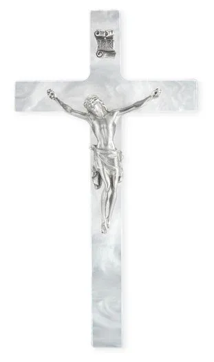 Pearlized Cross Pewter Corpus