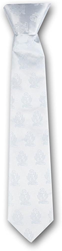 White Satin Chalice Tie