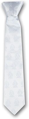 White Satin Chalice Tie