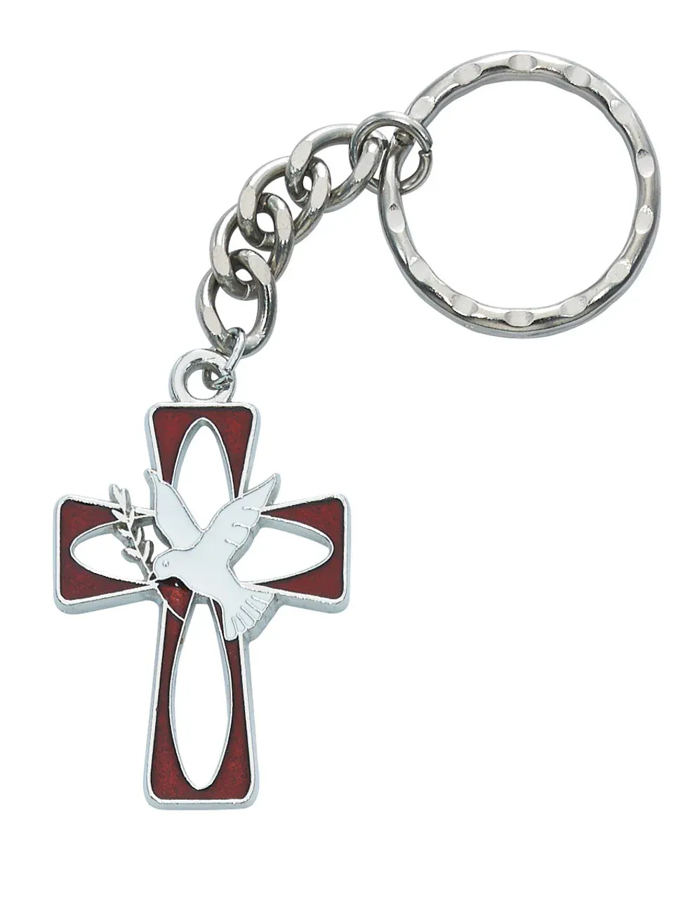 Cross Holy Spirt Keyring