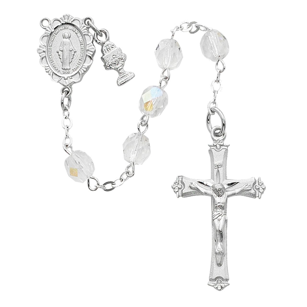 Crystal Communion Rosary 2