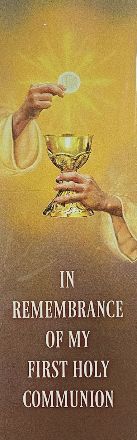 1st Communion Plq Chalice Host